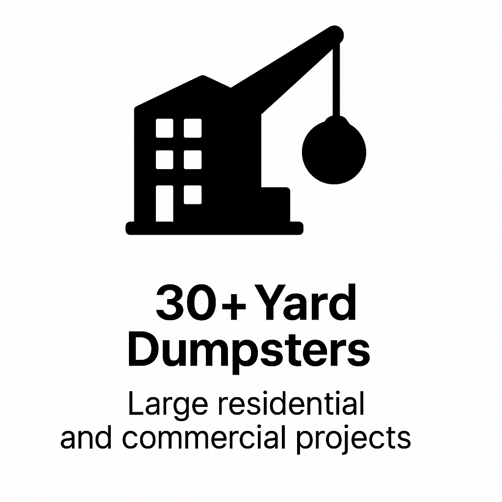 30+ Yard Bins